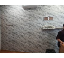 Giấy dán tường 3D cho phòng khách đẹp- thi công tại 52 Nguyễn Văn Cừ, vũng tàu