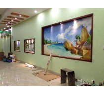 TRANH DÁN TƯỜNG 3D VŨNG TÀU GIÁ RẺ( NHÀ A HUY - KHU Á CHÂU - VT )