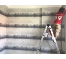 giấy dán tường cho Chị Hà 306 CC 217 Nguyễn Hữu Cảnh - VT