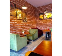 Thi công giấy dán tường Hàn Quốc cho quán cafe ở Bà Rịa Vũng Tàu