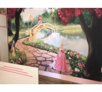 tranh dán tường vũng tàu - dán cho phòng bé gái - Phú Mỹ