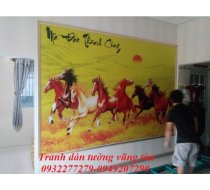 Tranh mã đáo cho Chị Thúy . Láng Cát