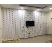Thi công giấy dán tường Hàn Quốc ở Vũng Tàu, làm cho a Việt - 173 Bình Giã - Vũng Tàu