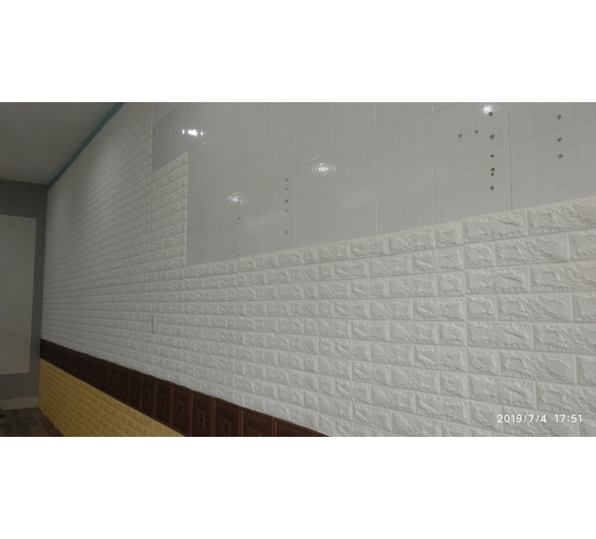 thi công xốp dán tường cho Spa - Phước Tĩnh - Long Hải
