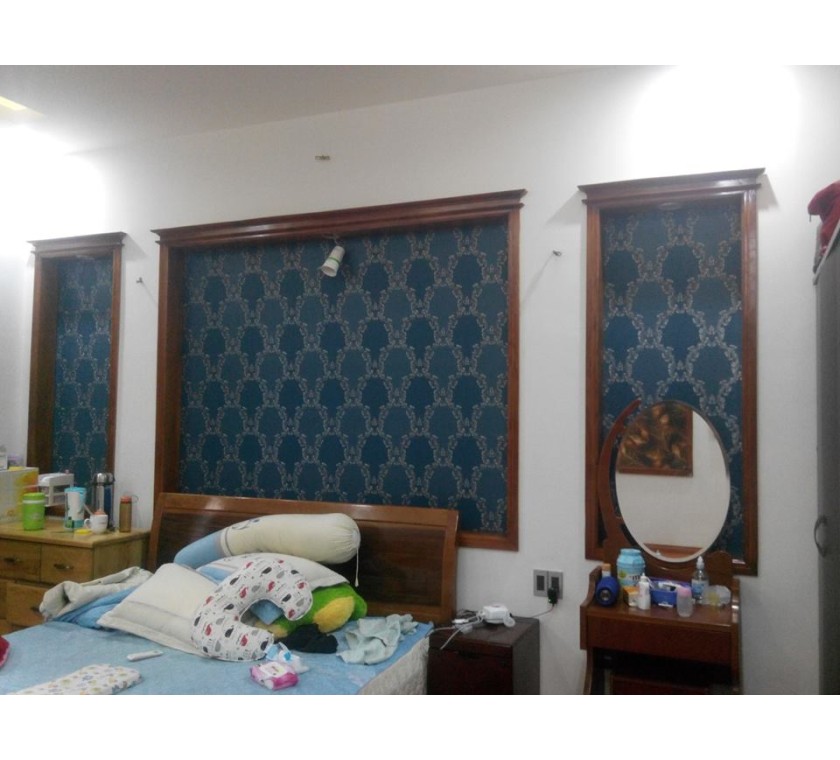 Thi công giấy dán tường cho chị Nguyệt - phường 9 - Vũng Tàu