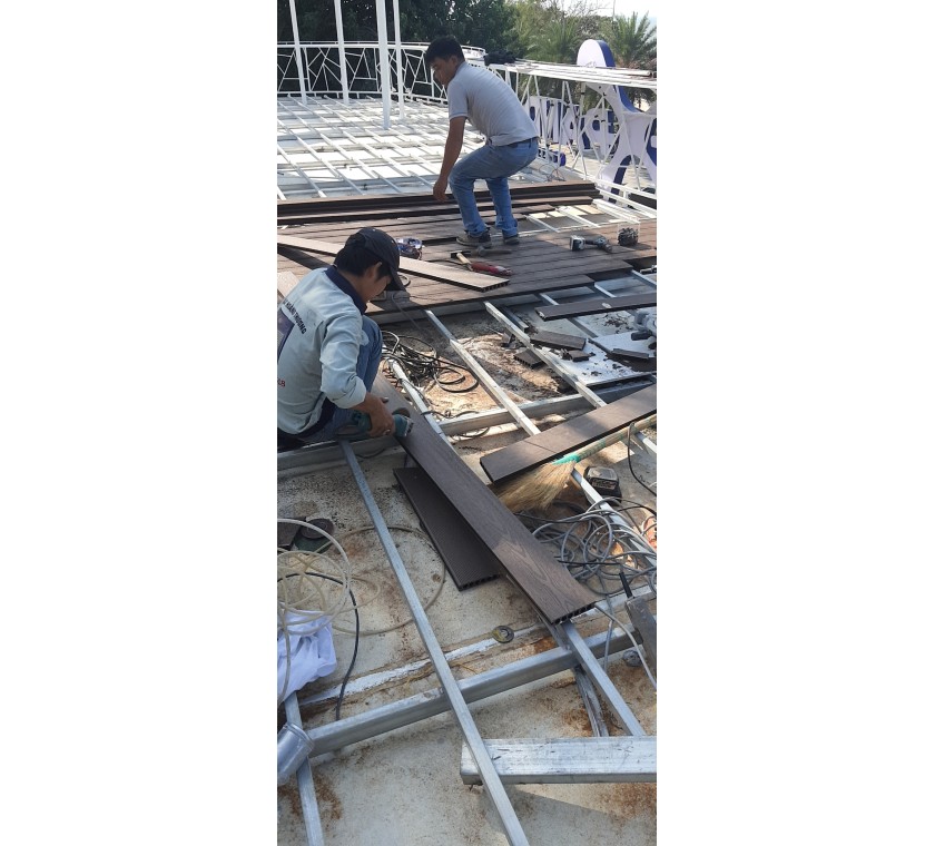 Thi công sàn nhựa ngoài trời tại vũng tàu, uy tín, chất lượng giá rẻ