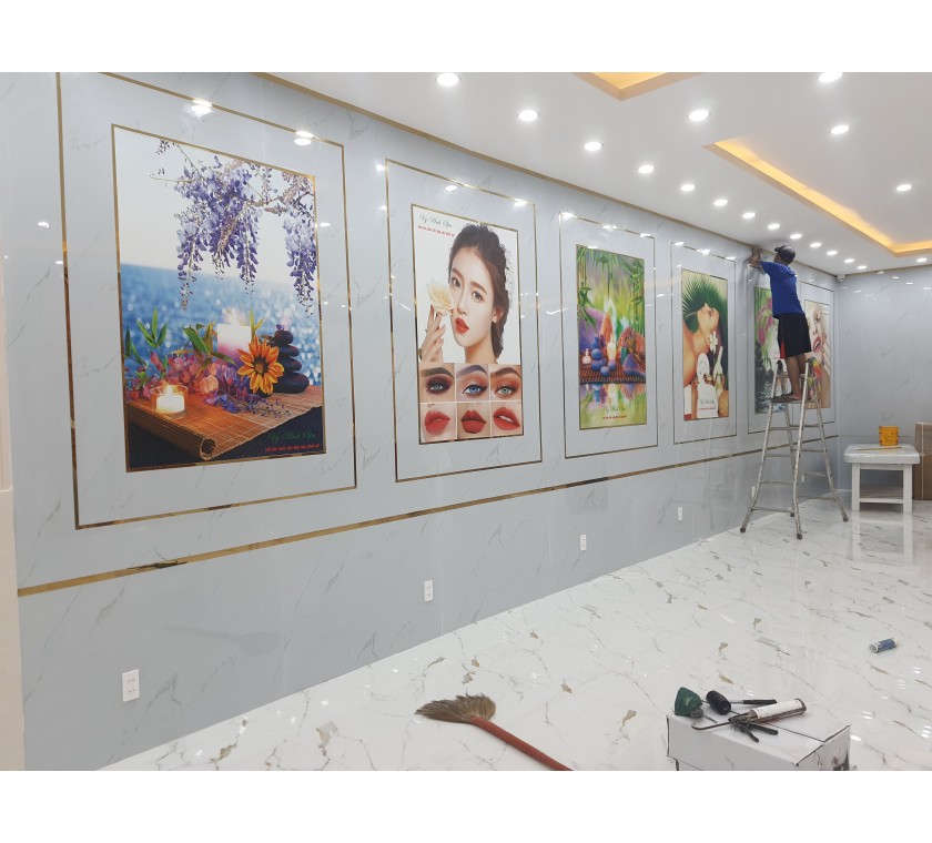 Thi công tranh dán tường 3D giá rẻ ở vũng tàu