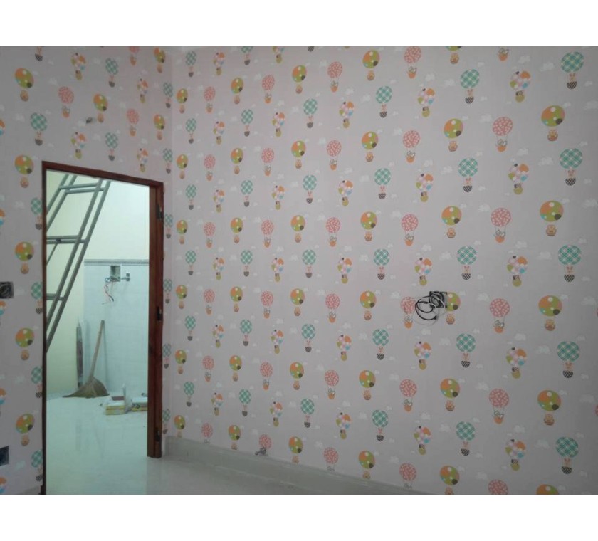 giấy dán tường cho trẻ em ( phòng con gái chị Hà - Vt )