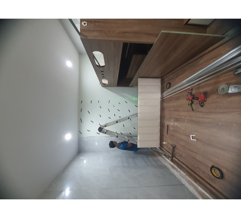 Thi công ốp tường PVC giả đá ở bà rịa vũng tàu