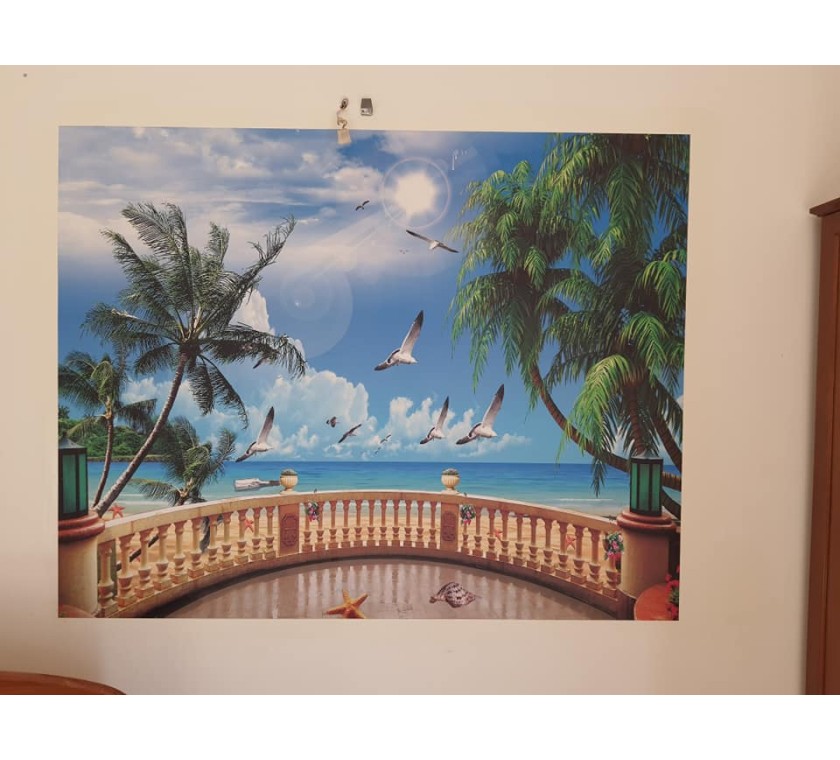 thi công tranh dán tường 3D ở Vũng Tàu, 30 Nguyễn Trường Tộ, VT