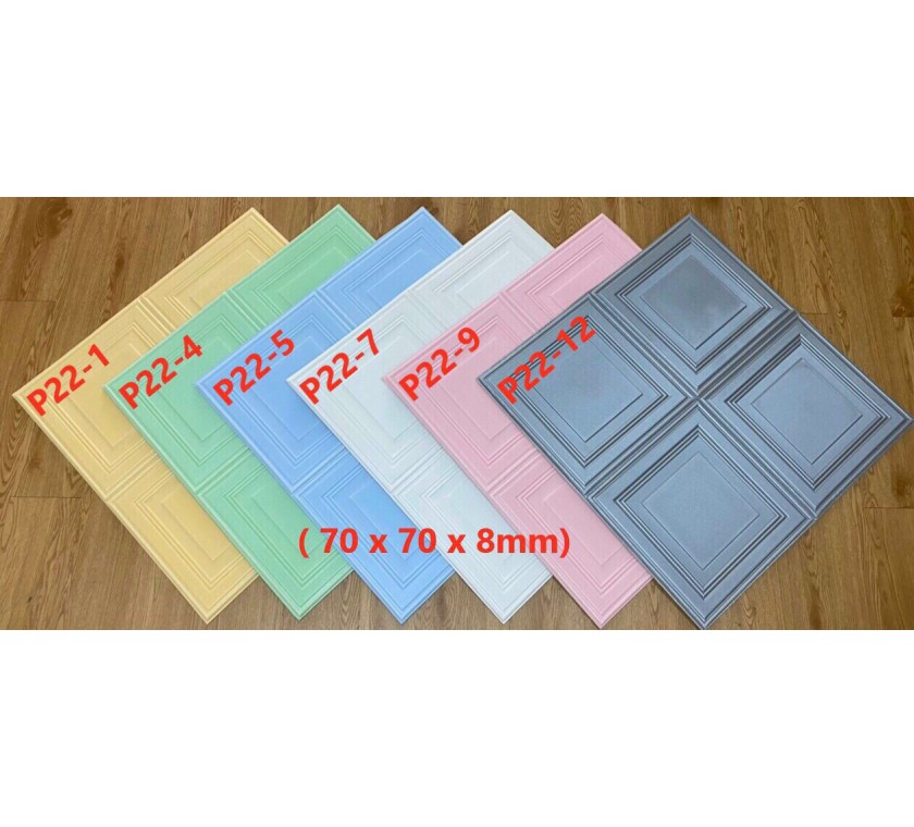xốp dán tường giả da ( 1 )