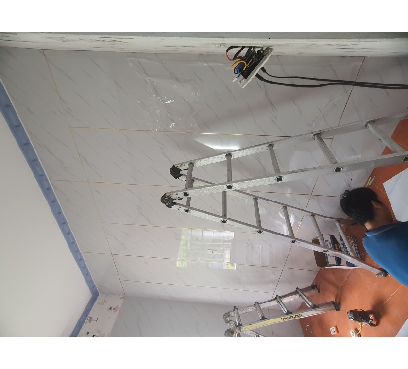 Thi công tấm ốp PVC giả đá ở Bà Rịa Vũng Tàu