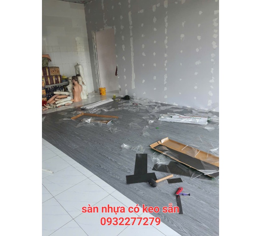 Bán sàn nhựa dán keo ở bà rịa vũng tàu