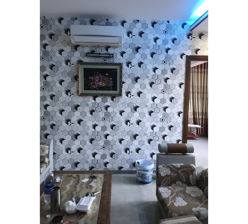 giấy dán tường 3D ( 402 - CC sơn thịnh - VT )